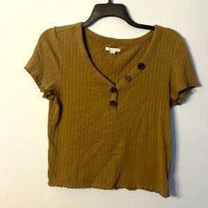 Olive Short Sleeved Shirt